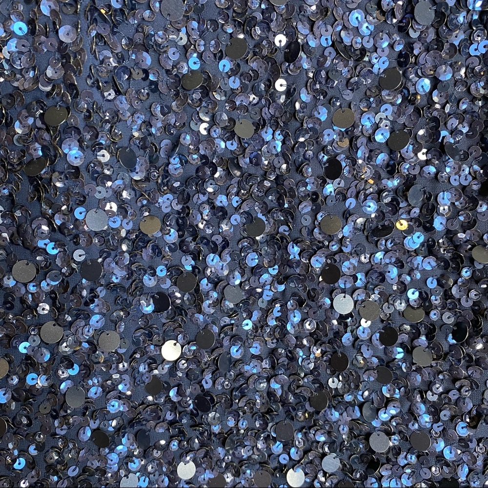 NWT 🦋Adrianna Papell Blue Sequin Mini Dress - Picture 6 of 6